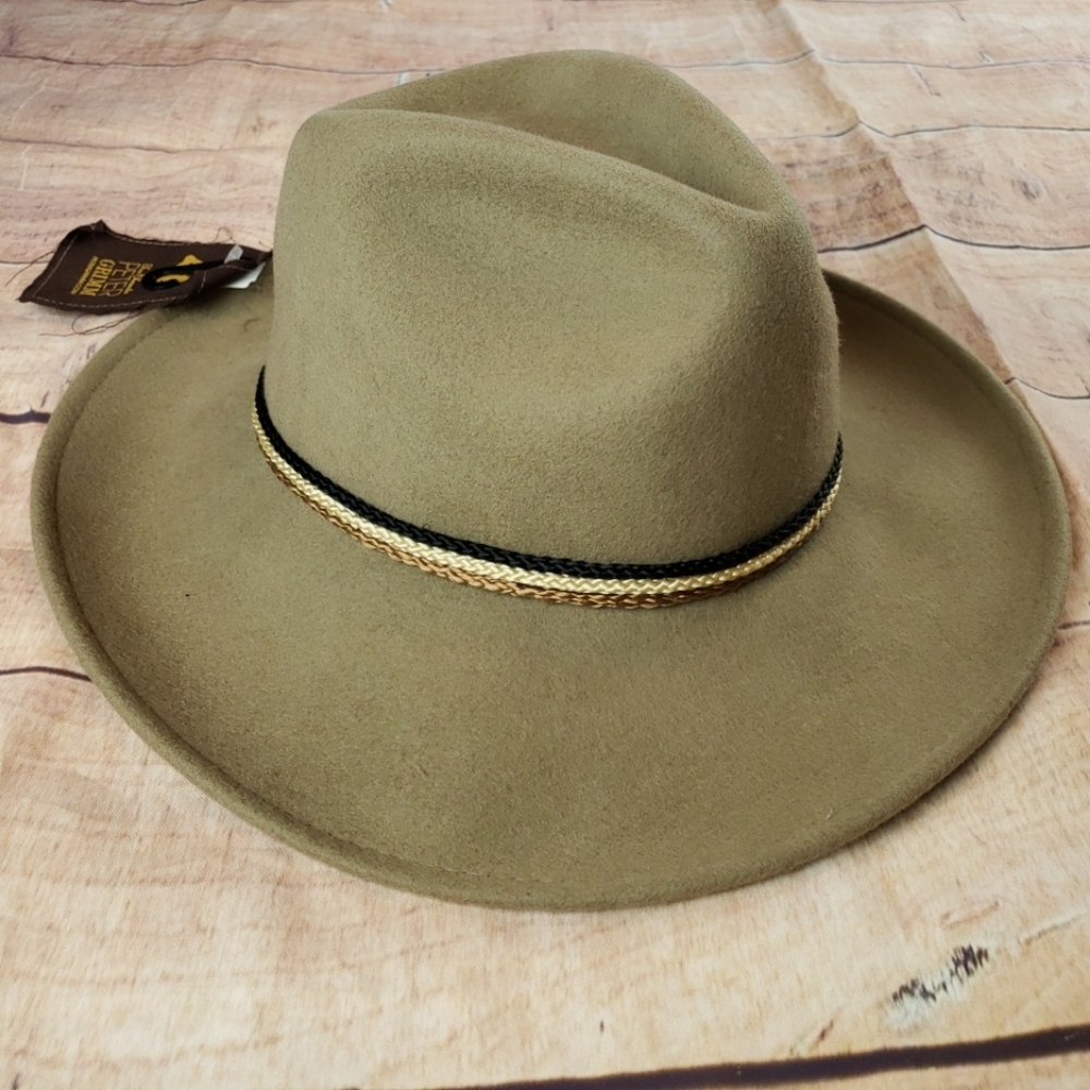 Peter Grimm Lissie Wool Felt Wide Brim Hat Fedora